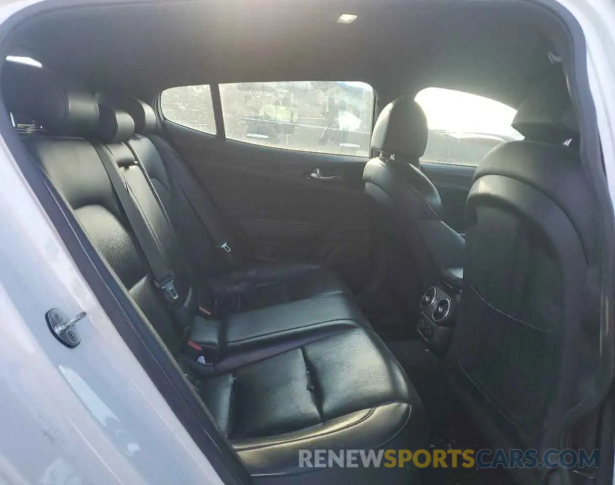 10 Photograph of a damaged car KNAE35LD3N6100930 KIA STINGER 2022