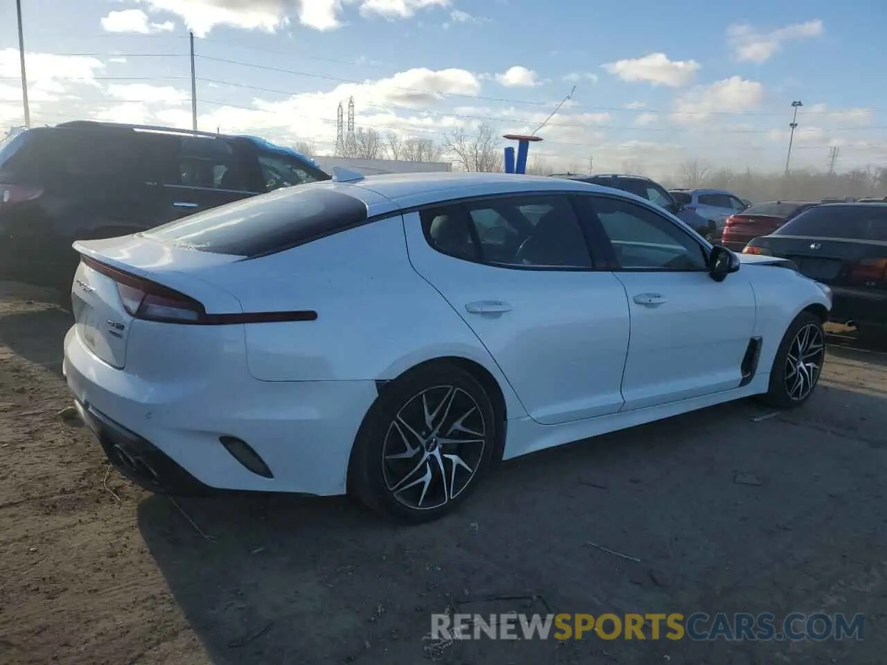 3 Photograph of a damaged car KNAE35LD3N6100930 KIA STINGER 2022