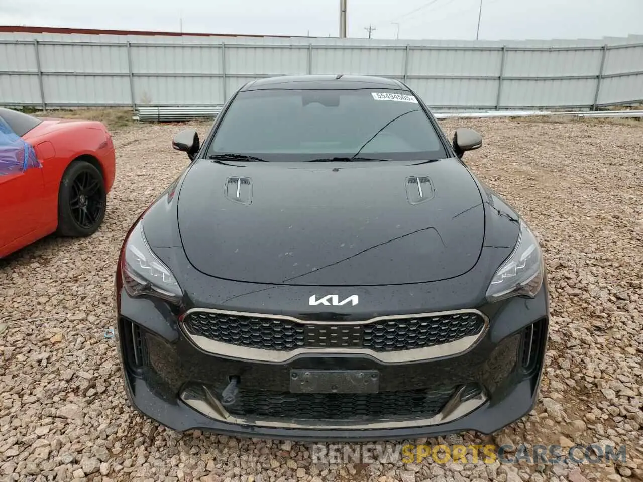 5 Photograph of a damaged car KNAE35LD3N6110325 KIA STINGER 2022