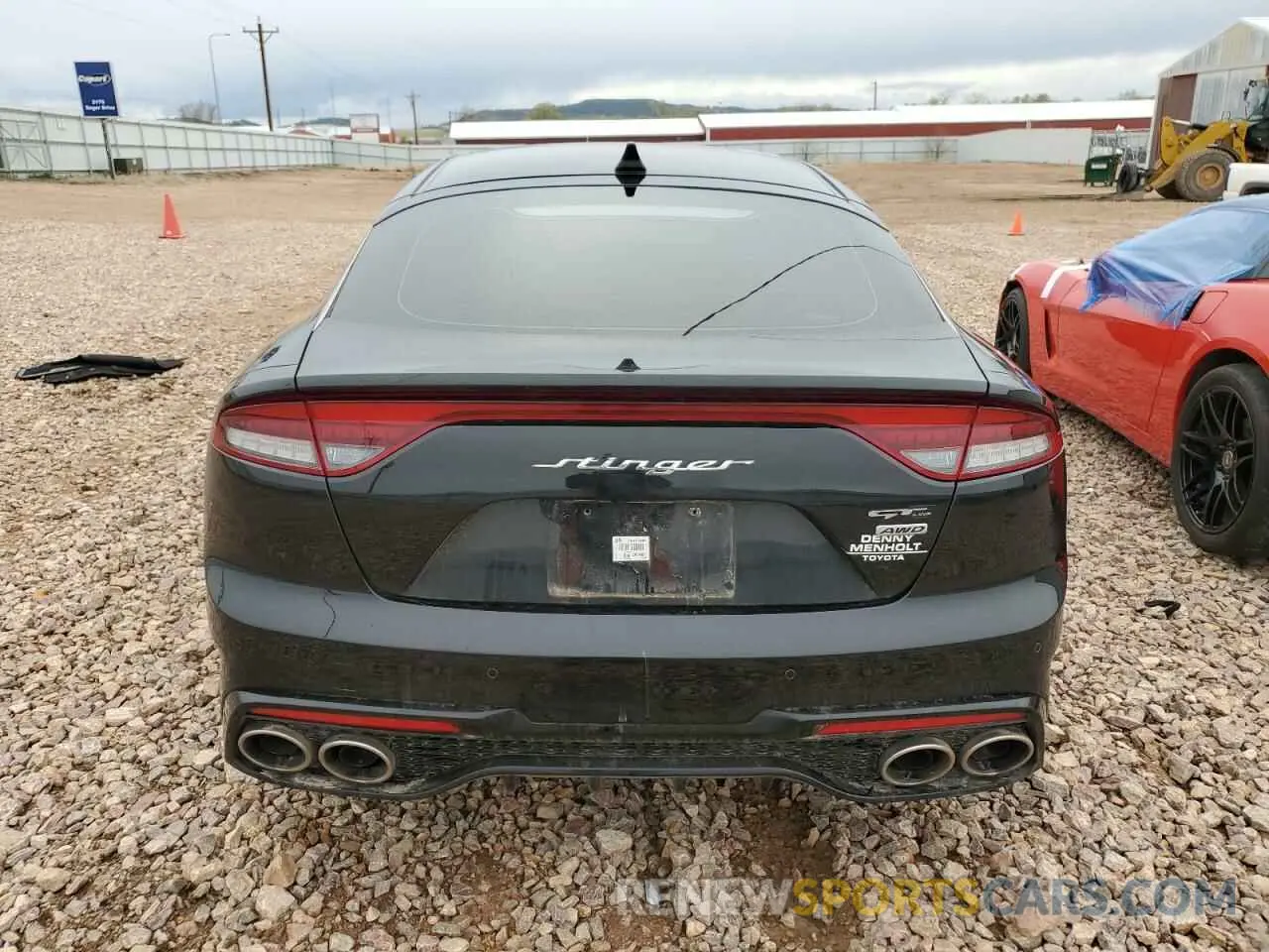 6 Photograph of a damaged car KNAE35LD3N6110325 KIA STINGER 2022