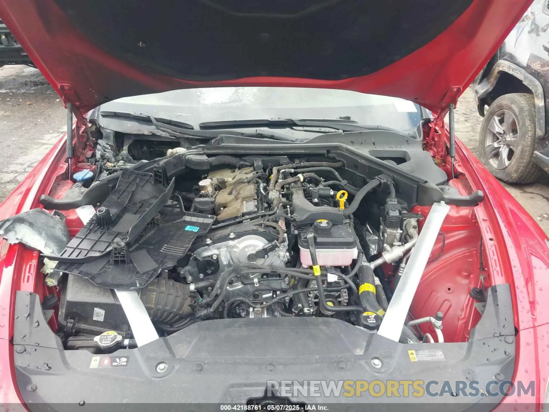 10 Photograph of a damaged car KNAE35LD3N6110664 KIA STINGER 2022