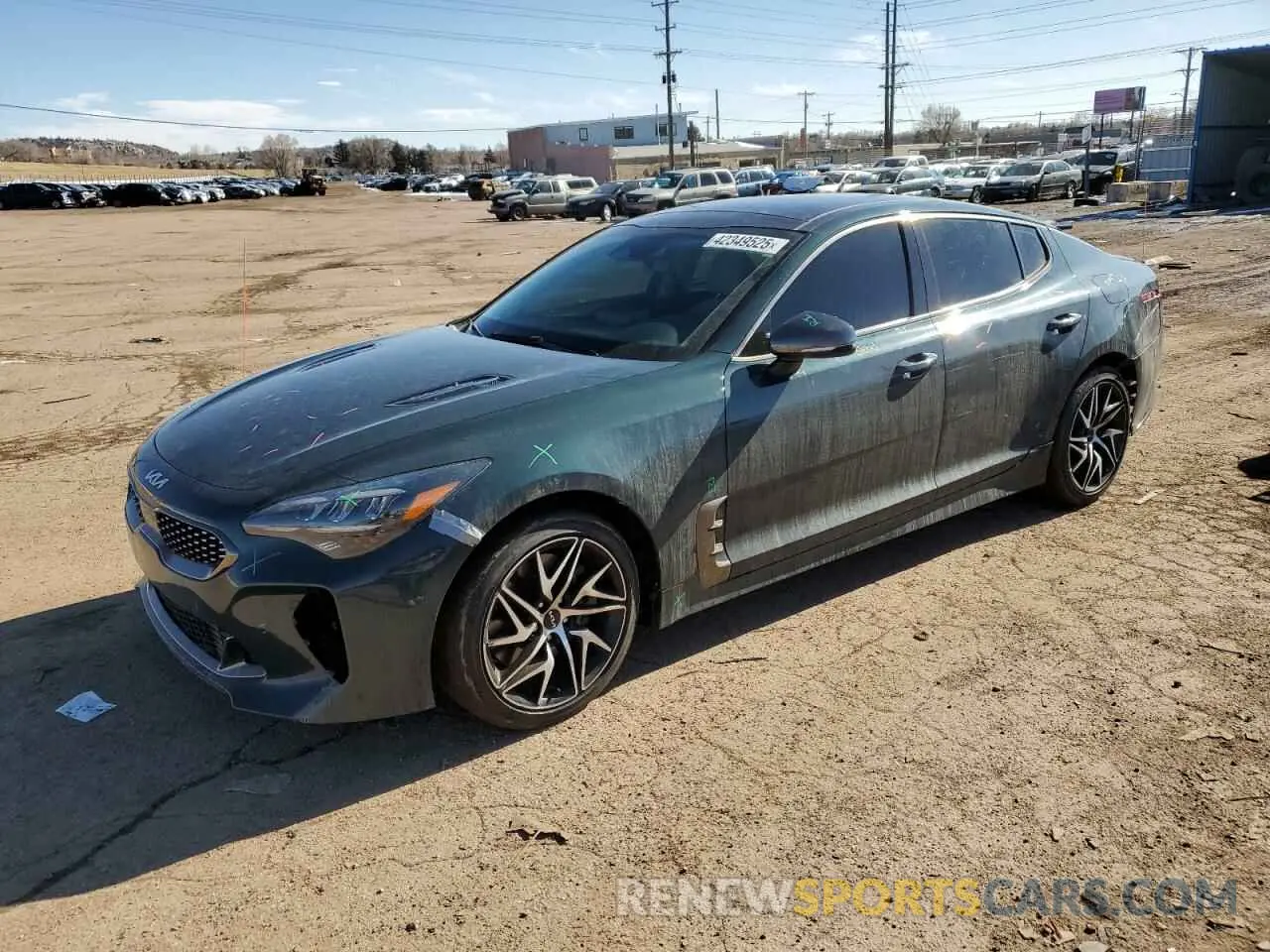 1 Фотография поврежденного автомобиля KNAE35LD4N6113430 KIA STINGER 2022