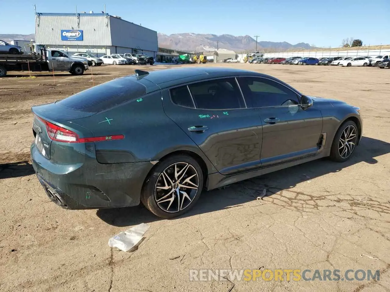 3 Фотография поврежденного автомобиля KNAE35LD4N6113430 KIA STINGER 2022