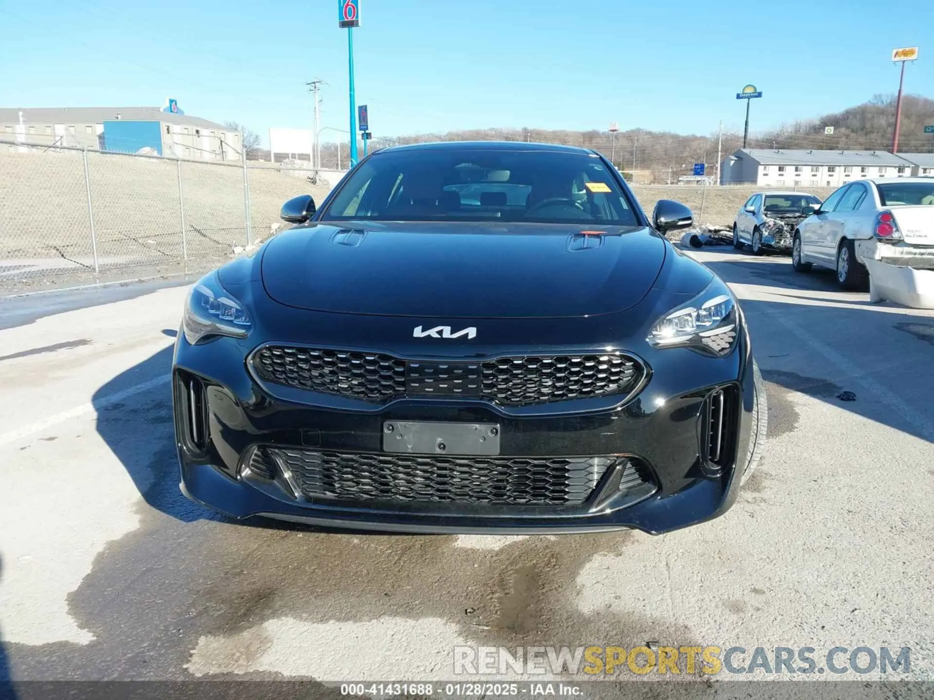 12 Photograph of a damaged car KNAE35LD5N6117597 KIA STINGER 2022