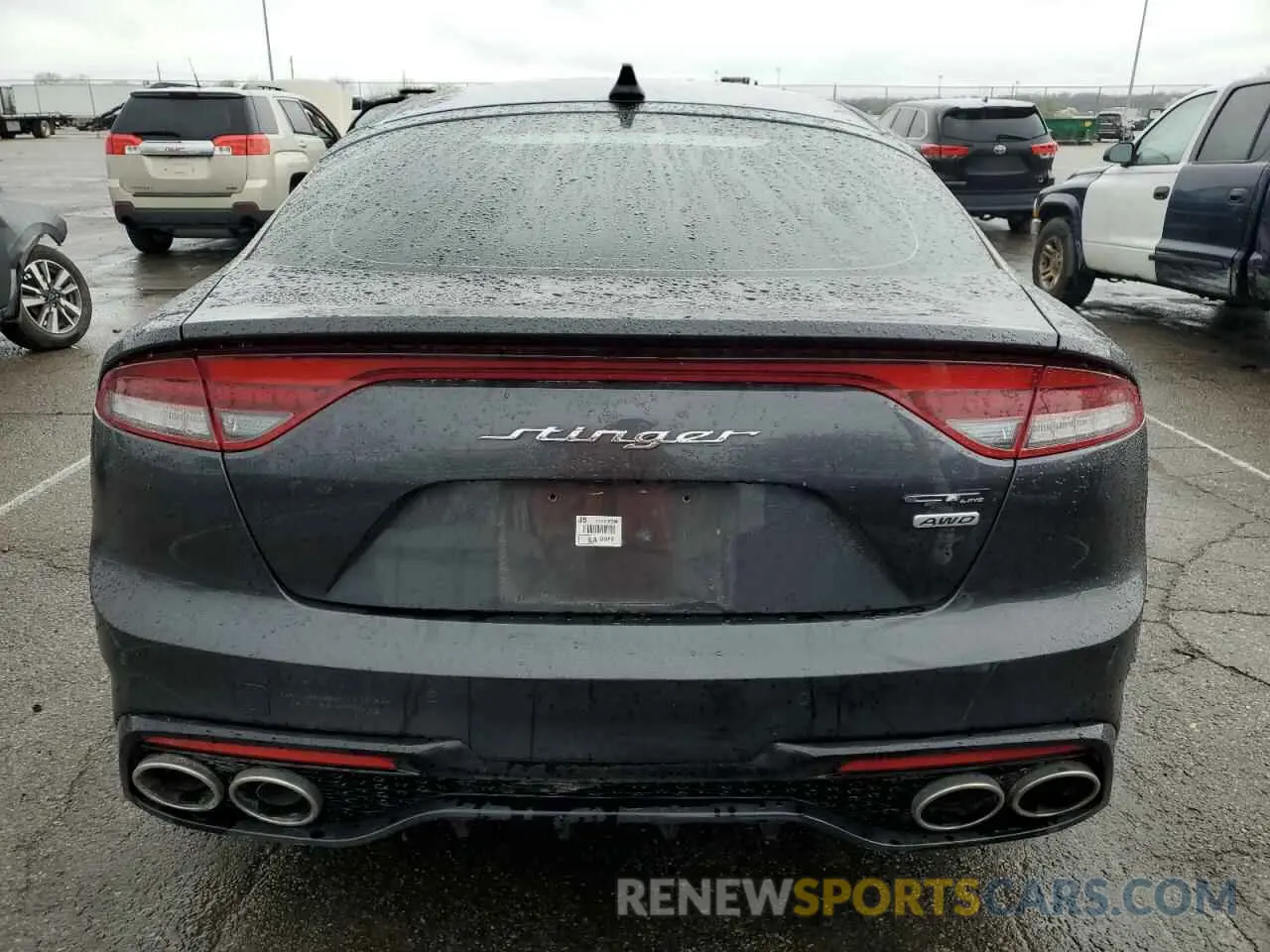 6 Фотография поврежденного автомобиля KNAE35LD7N6117648 KIA STINGER 2022