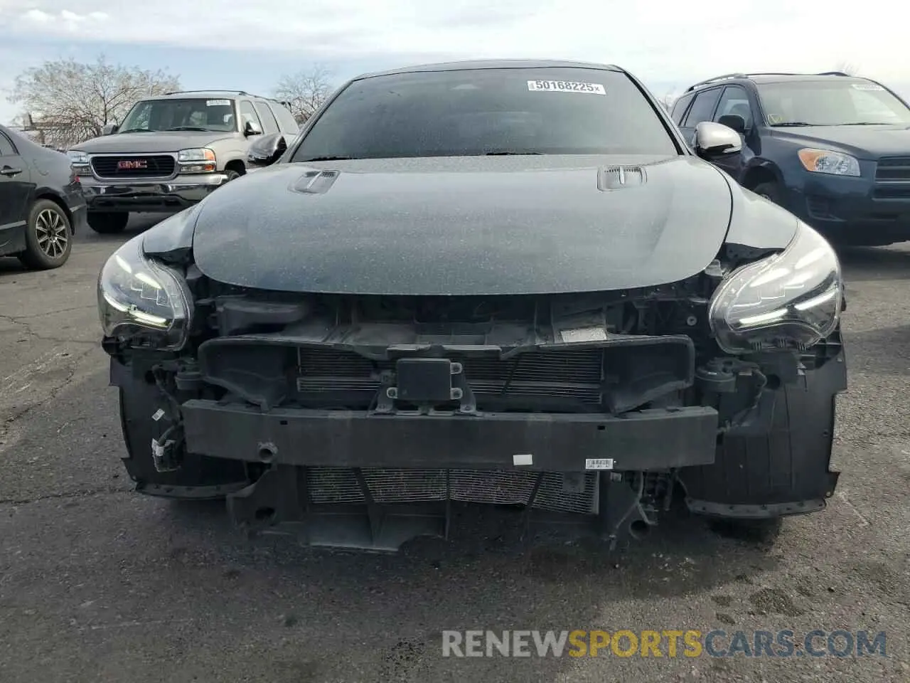 5 Photograph of a damaged car KNAE35LD8N6113477 KIA STINGER 2022