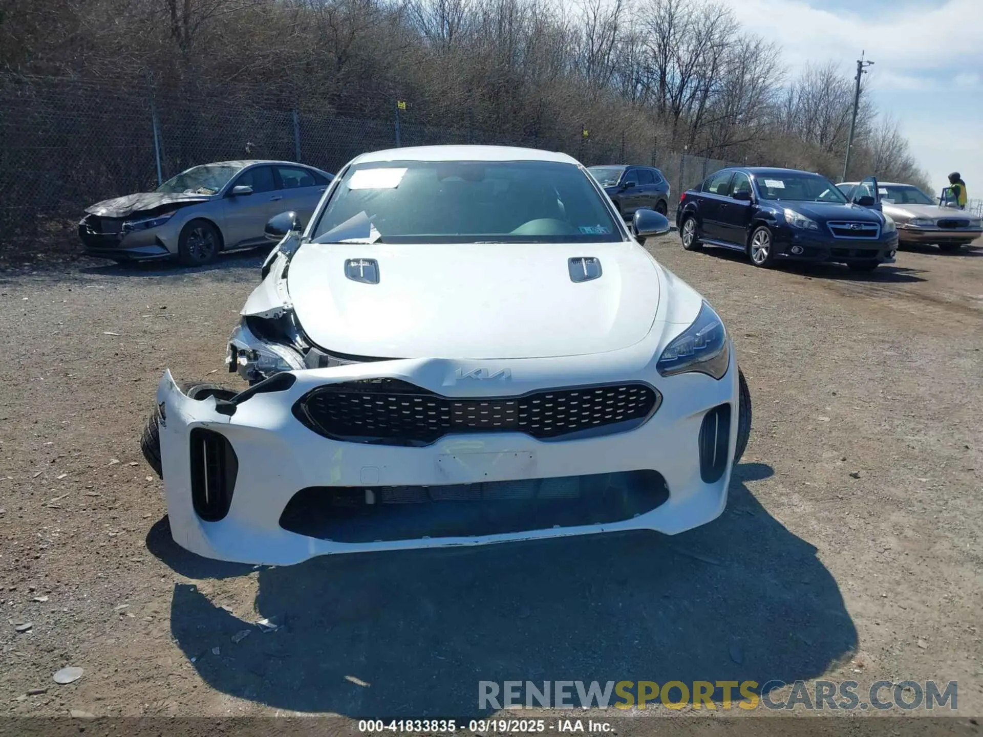 13 Фотография поврежденного автомобиля KNAE35LD9N6116078 KIA STINGER 2022