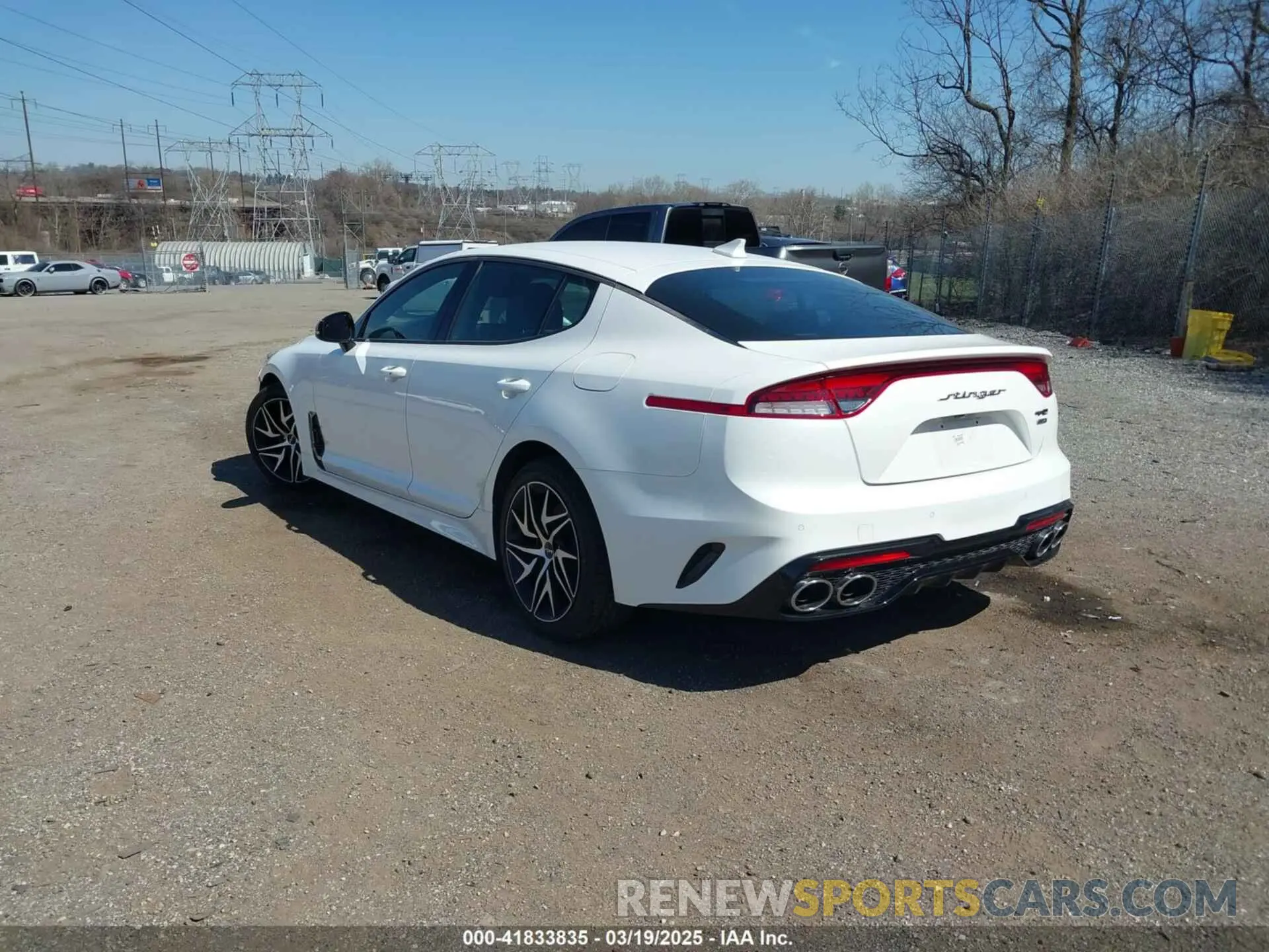 3 Фотография поврежденного автомобиля KNAE35LD9N6116078 KIA STINGER 2022