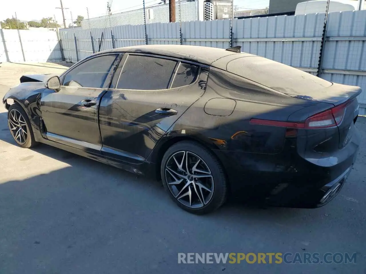 2 Photograph of a damaged car KNAE35LD9N6117117 KIA STINGER 2022