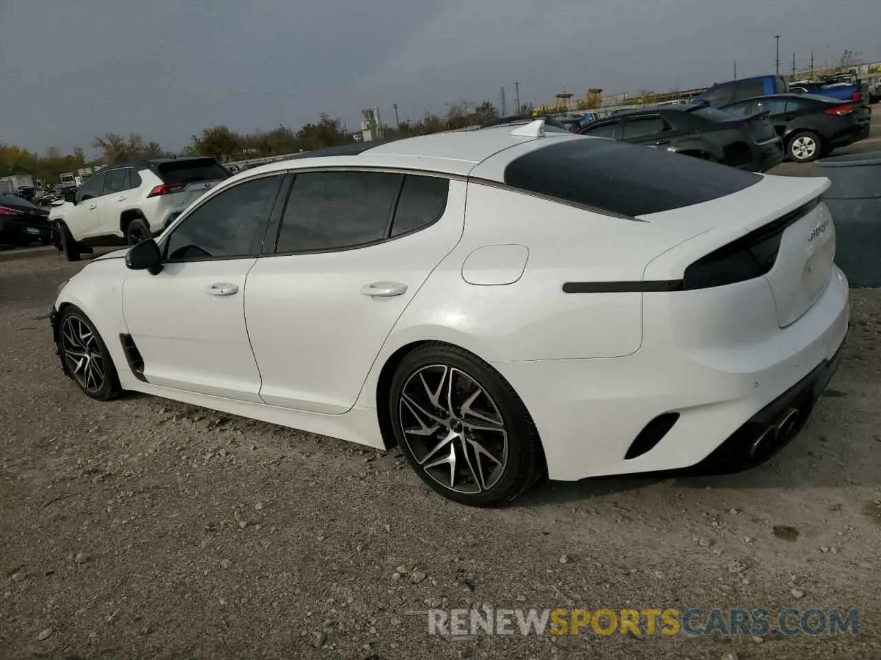 2 Photograph of a damaged car KNAE35LDXN6103341 KIA STINGER 2022