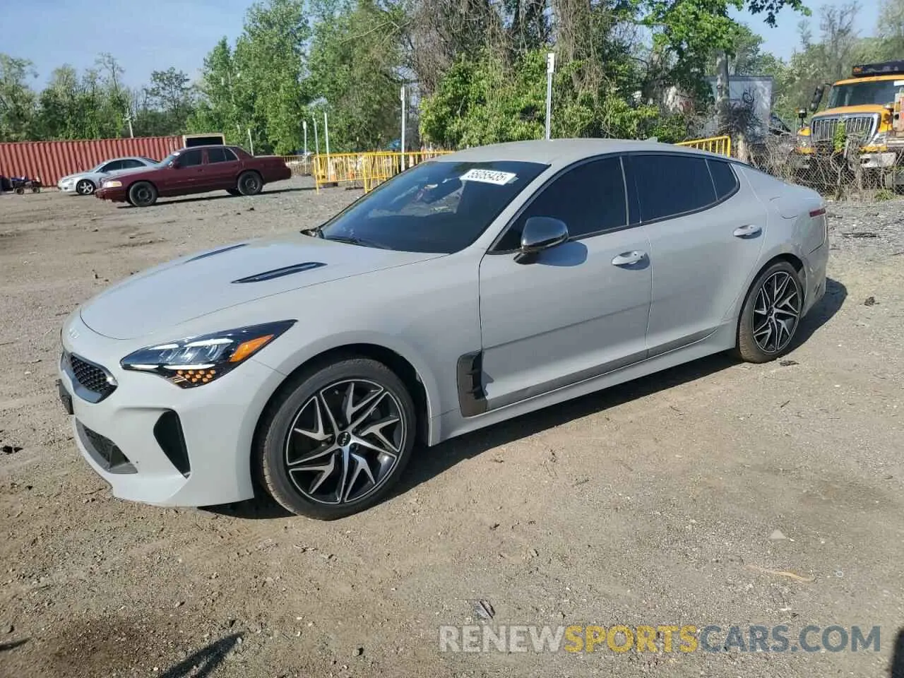 1 Photograph of a damaged car KNAE35LDXN6112668 KIA STINGER 2022