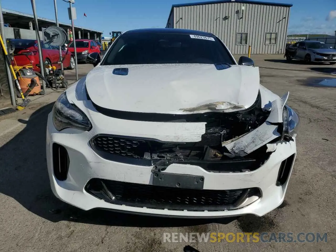 5 Photograph of a damaged car KNAE45LC0N6107838 KIA STINGER 2022