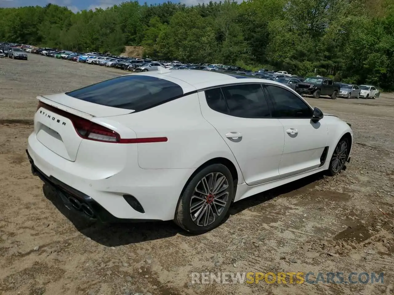 3 Photograph of a damaged car KNAE45LC1N6111493 KIA STINGER 2022