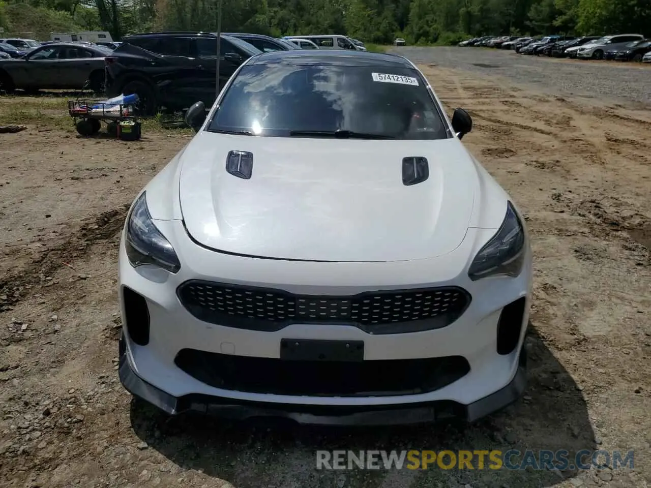 5 Photograph of a damaged car KNAE45LC1N6111493 KIA STINGER 2022