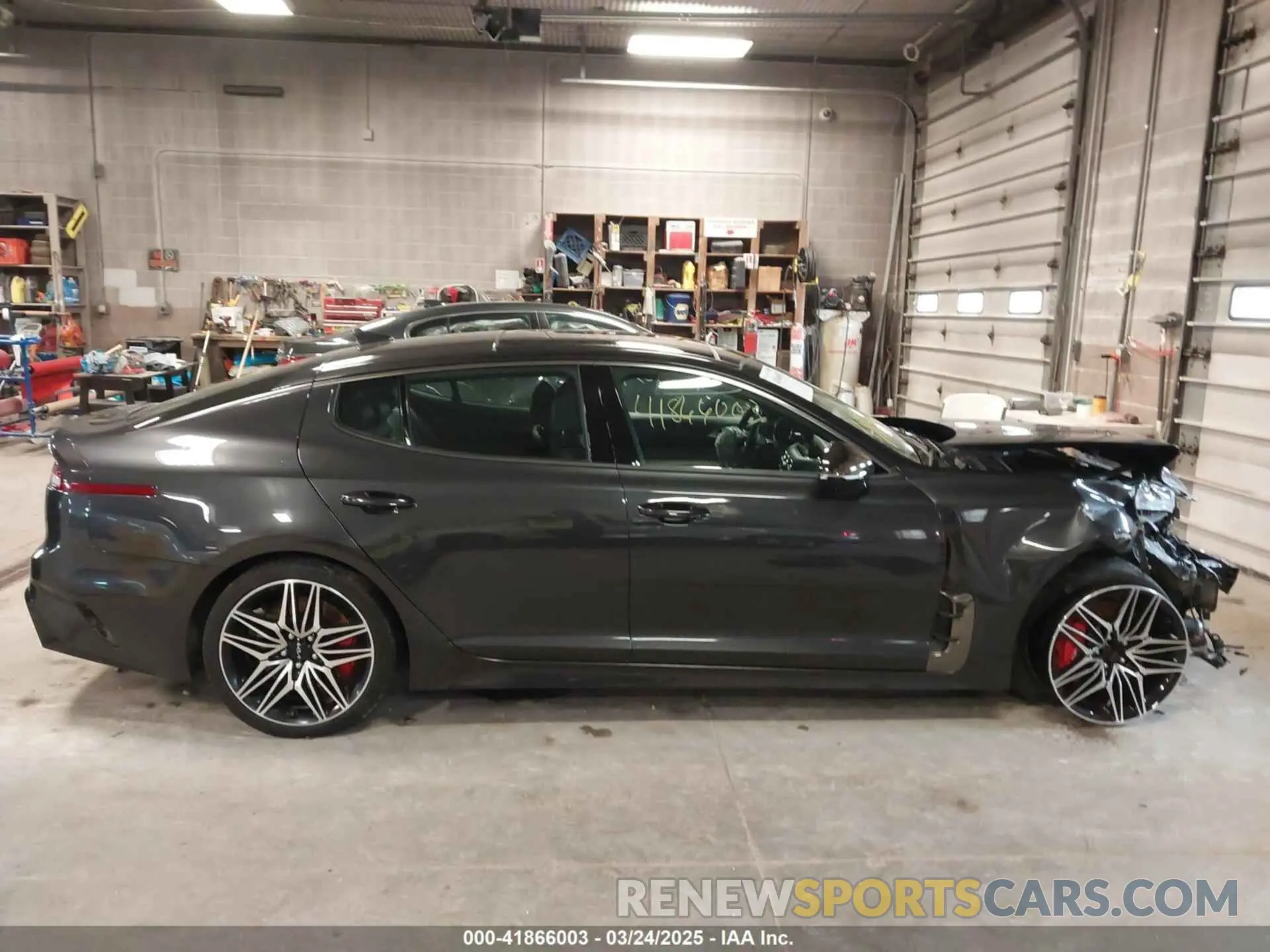 13 Photograph of a damaged car KNAE45LC2N6103659 KIA STINGER 2022
