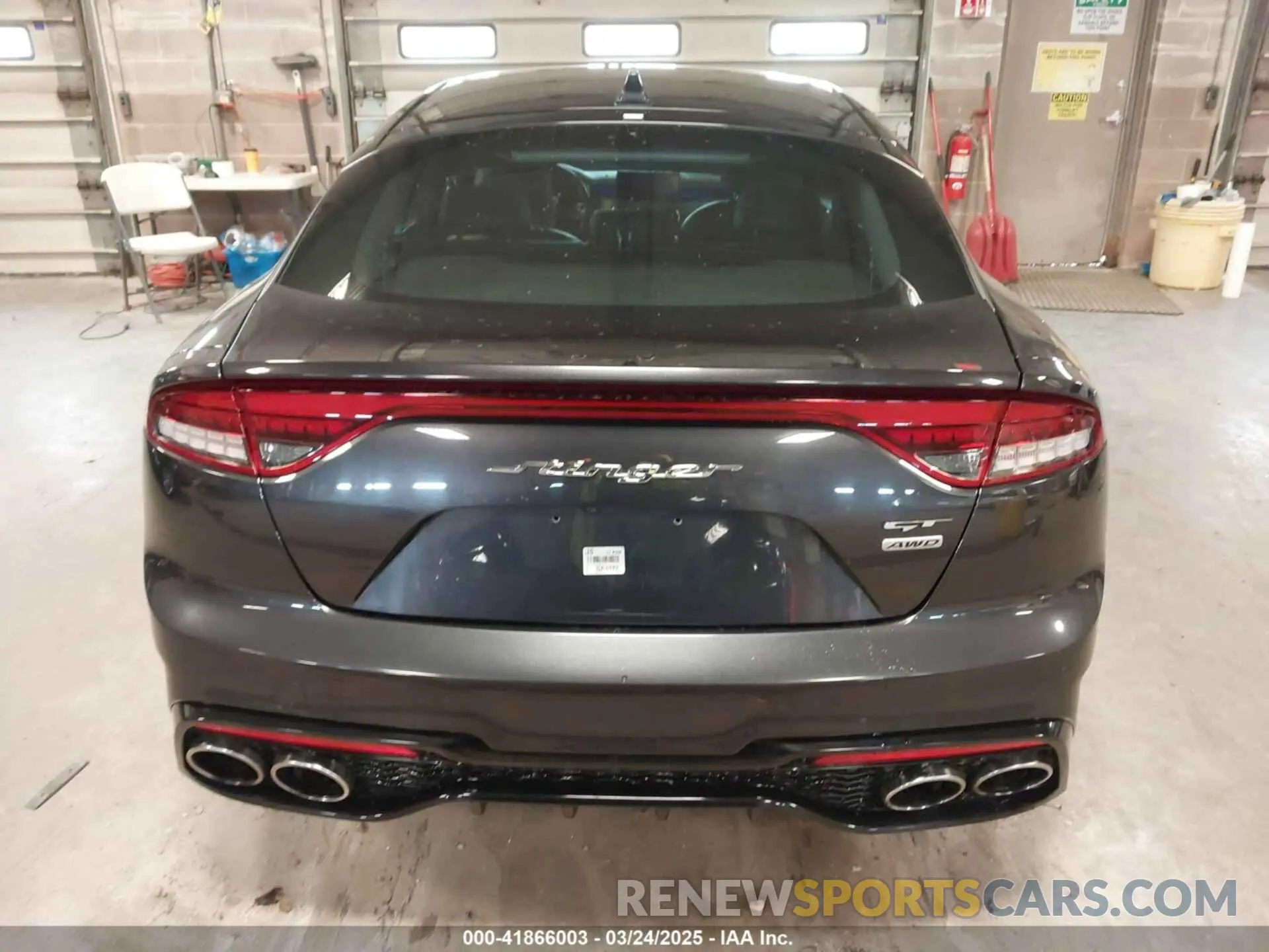 16 Photograph of a damaged car KNAE45LC2N6103659 KIA STINGER 2022
