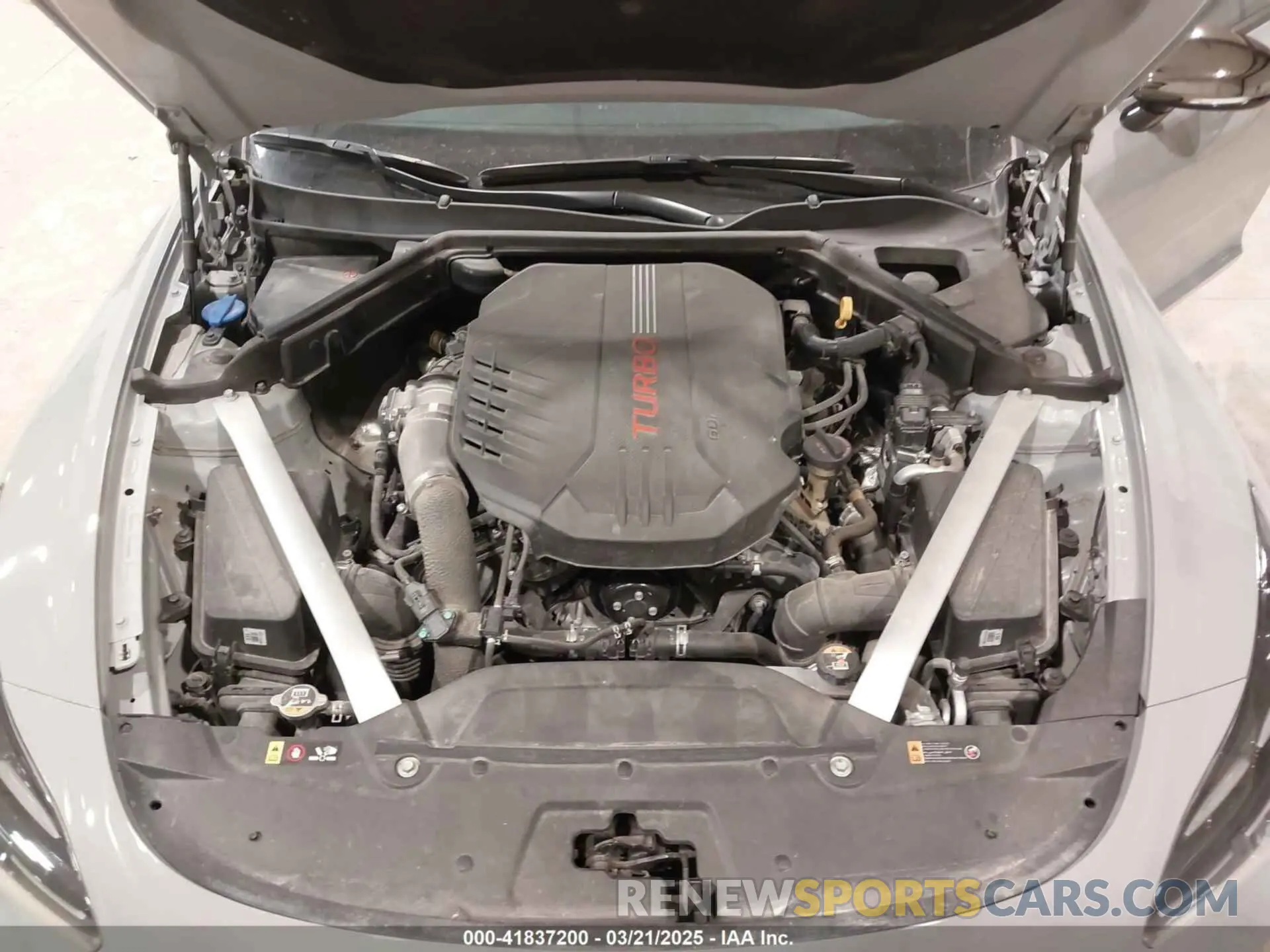 10 Фотография поврежденного автомобиля KNAE45LC4N6119846 KIA STINGER 2022