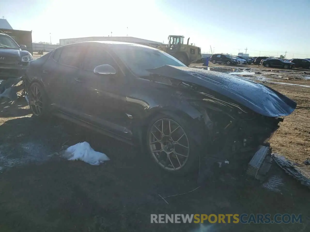4 Photograph of a damaged car KNAE45LC5N6111691 KIA STINGER 2022
