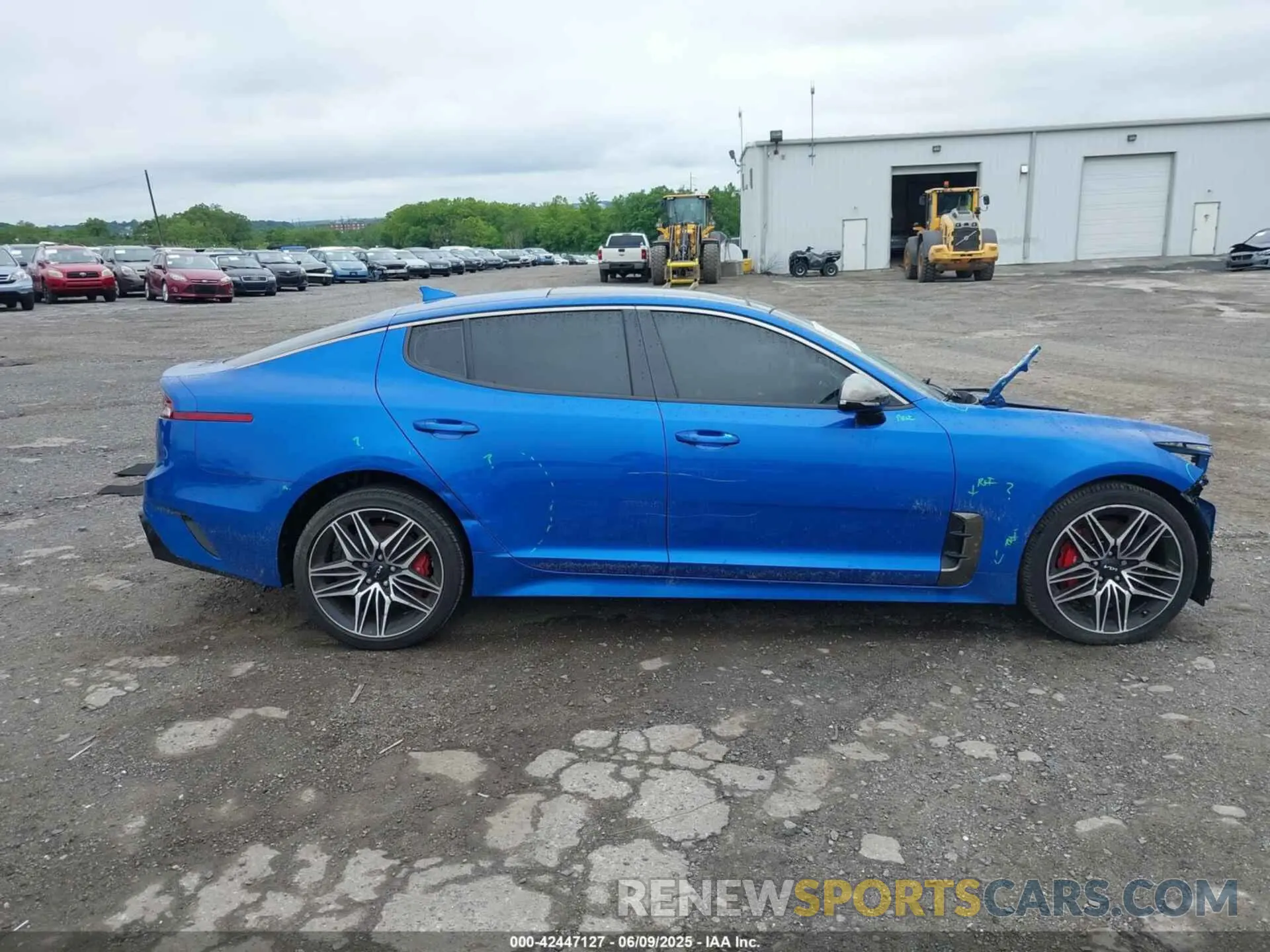 14 Photograph of a damaged car KNAE45LC7N6108100 KIA STINGER 2022