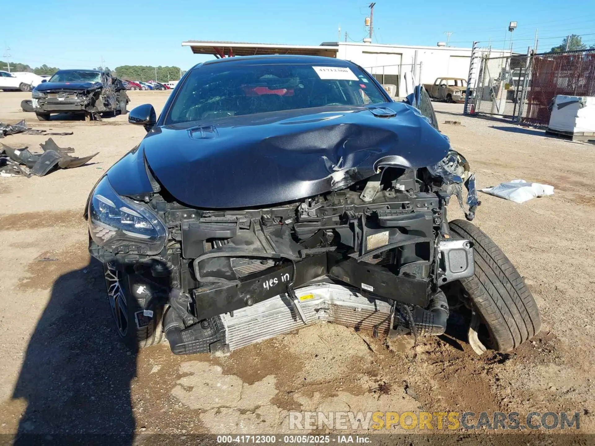 13 Photograph of a damaged car KNAE45LC8N6111815 KIA STINGER 2022