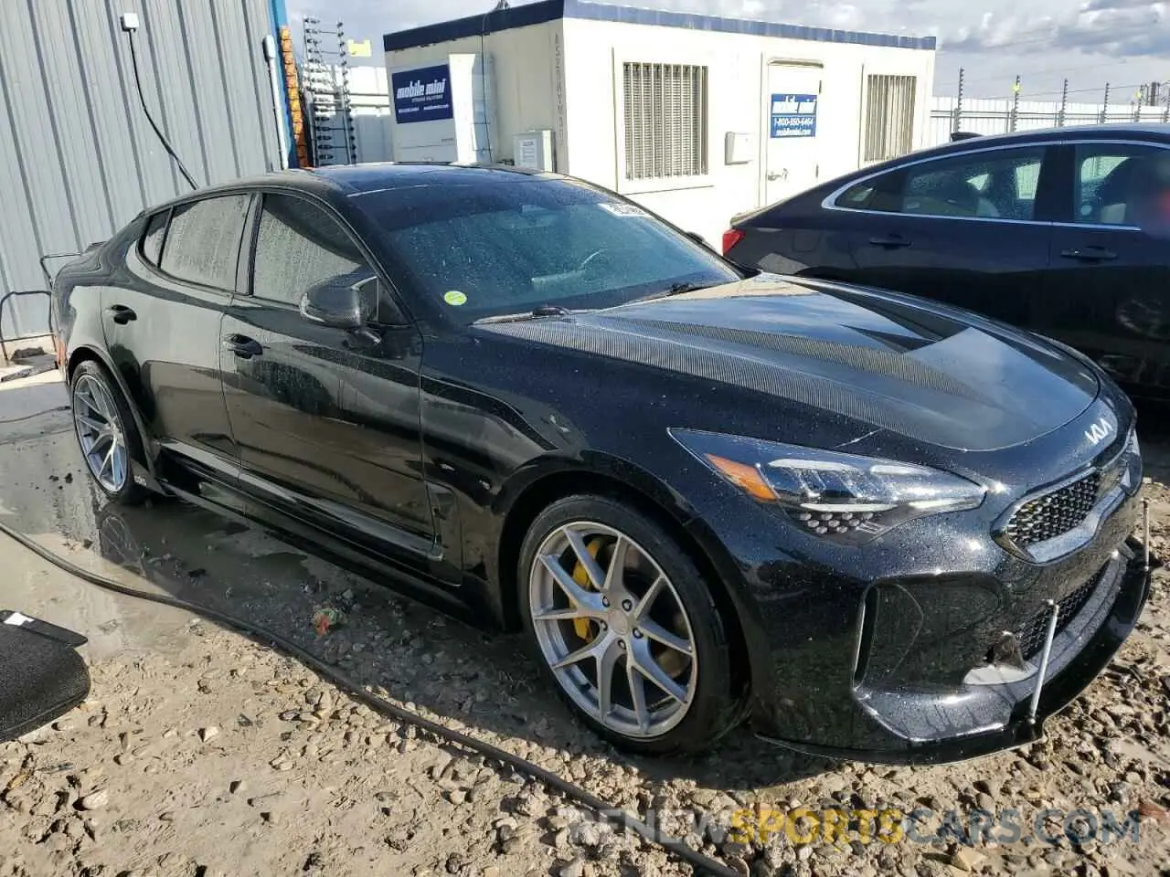 4 Photograph of a damaged car KNAE45LC9N6119485 KIA STINGER 2022