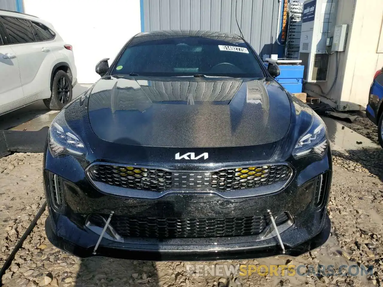 5 Photograph of a damaged car KNAE45LC9N6119485 KIA STINGER 2022