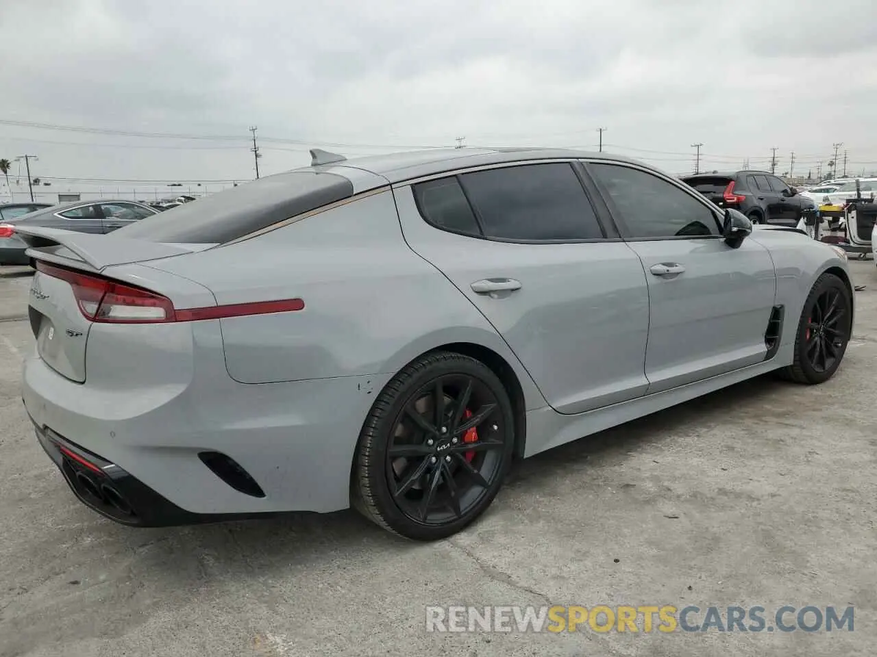 3 Photograph of a damaged car KNAE55LC0N6104869 KIA STINGER 2022