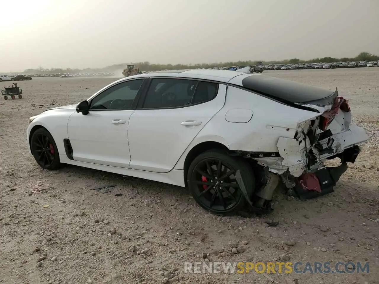 2 Photograph of a damaged car KNAE55LC6N6112636 KIA STINGER 2022