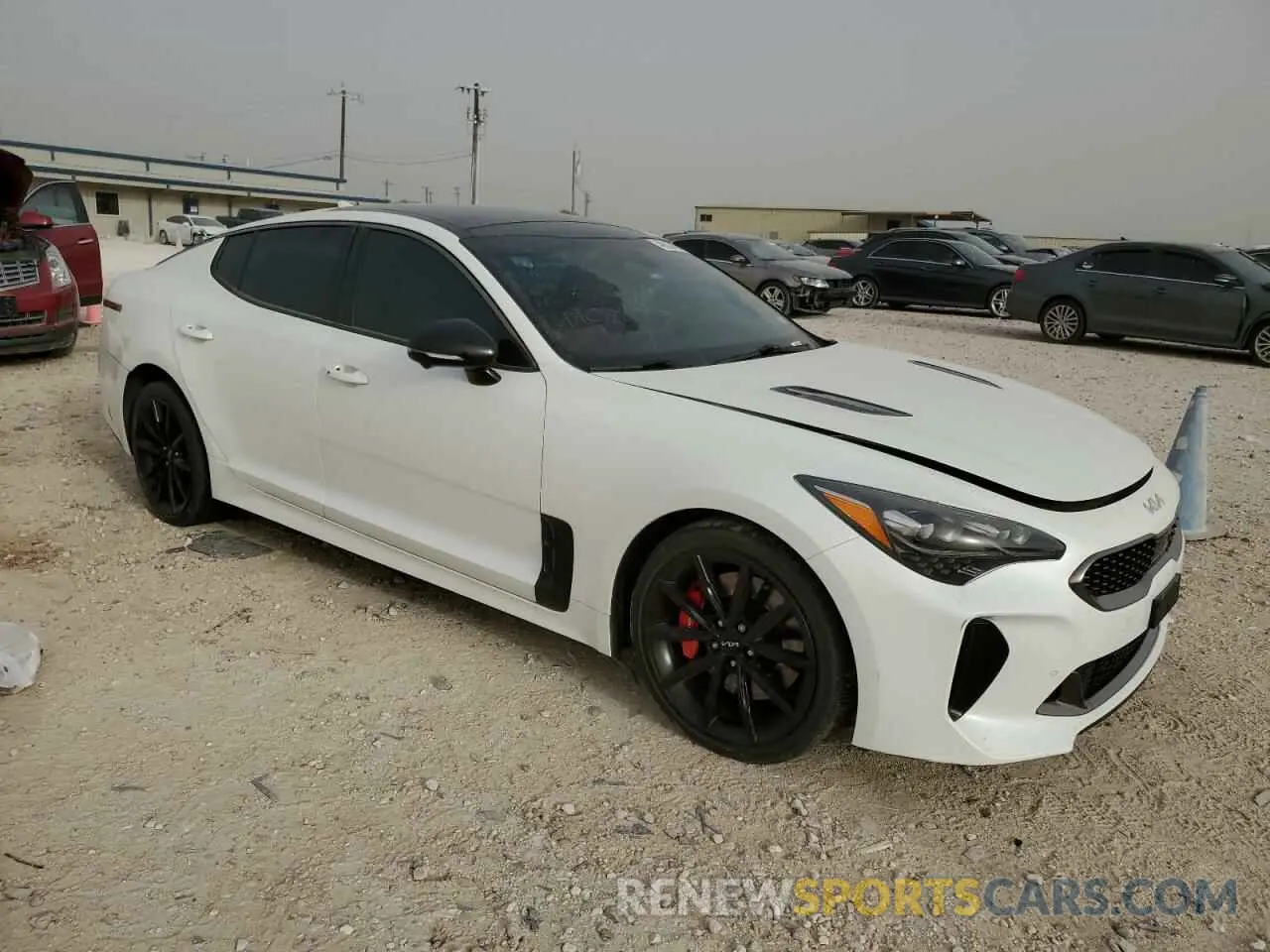 4 Photograph of a damaged car KNAE55LC6N6112636 KIA STINGER 2022