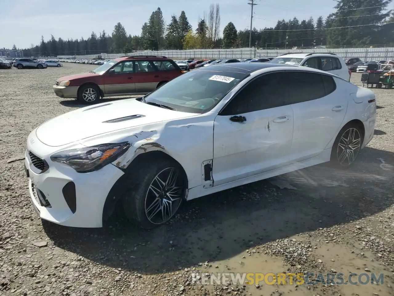 1 Фотография поврежденного автомобиля KNAE55LC6N6115780 KIA STINGER 2022