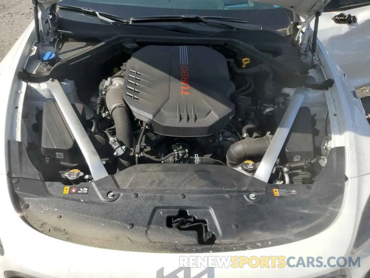 12 Фотография поврежденного автомобиля KNAE55LC6N6115780 KIA STINGER 2022