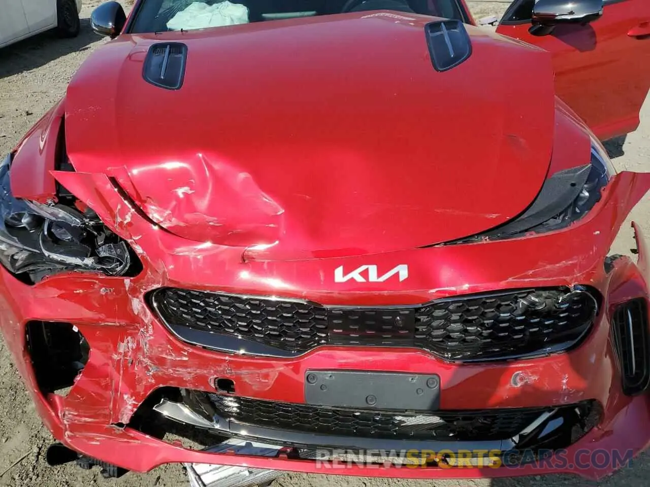 11 Фотография поврежденного автомобиля KNAE55LC7N6101855 KIA STINGER 2022