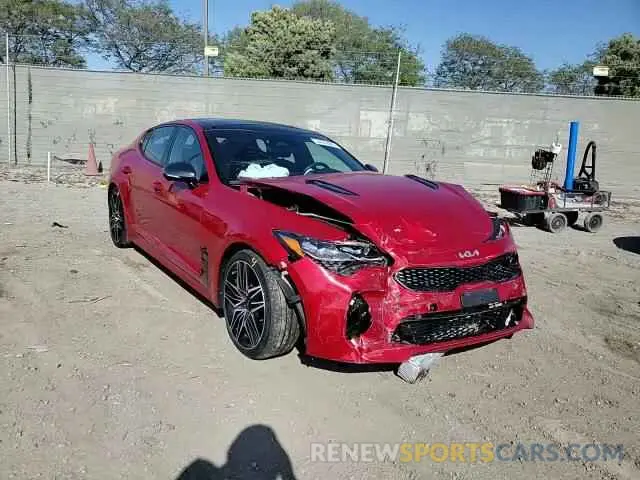 13 Фотография поврежденного автомобиля KNAE55LC7N6101855 KIA STINGER 2022