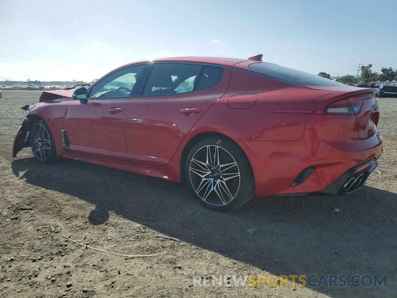 2 Фотография поврежденного автомобиля KNAE55LC7N6101855 KIA STINGER 2022