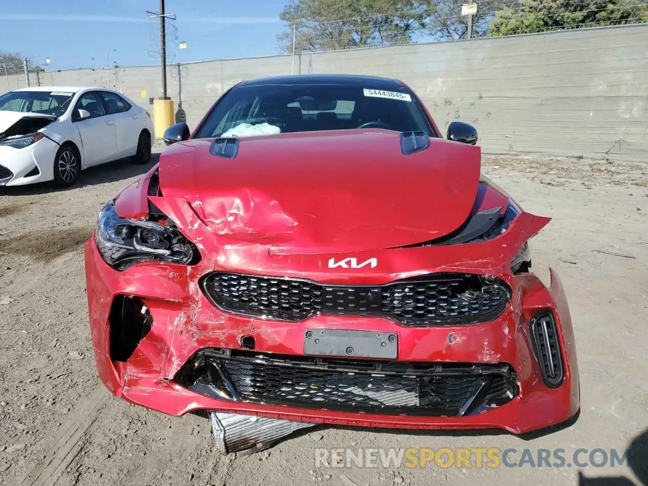 5 Фотография поврежденного автомобиля KNAE55LC7N6101855 KIA STINGER 2022