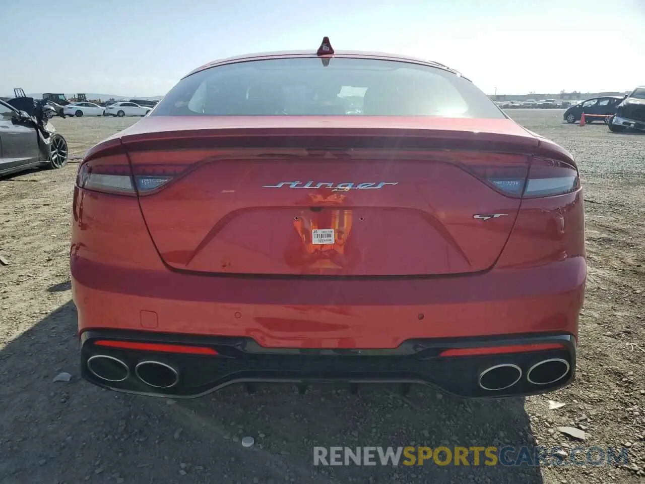 6 Фотография поврежденного автомобиля KNAE55LC7N6101855 KIA STINGER 2022