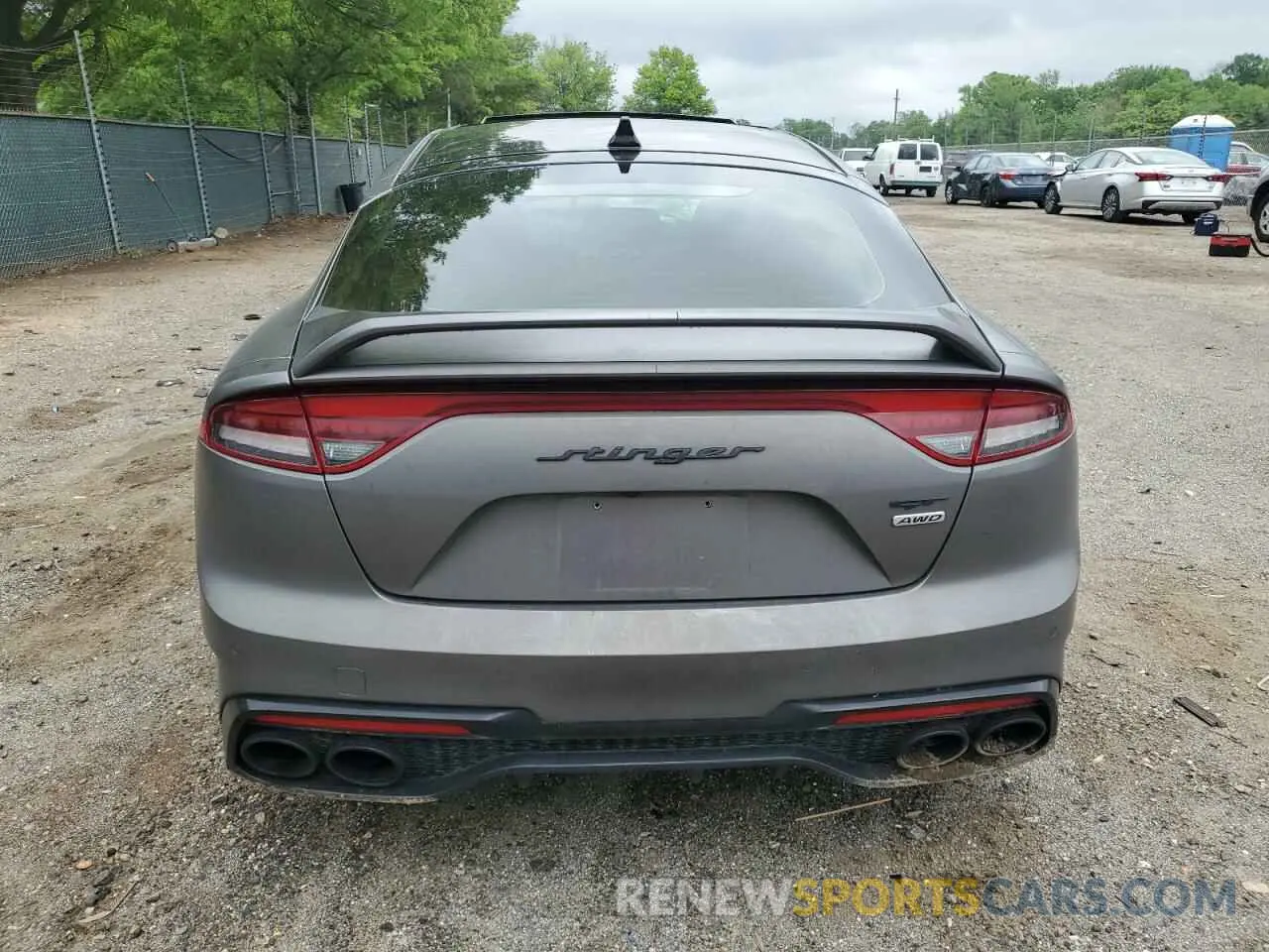 6 Фотография поврежденного автомобиля KNAE55LC9N6103221 KIA STINGER 2022