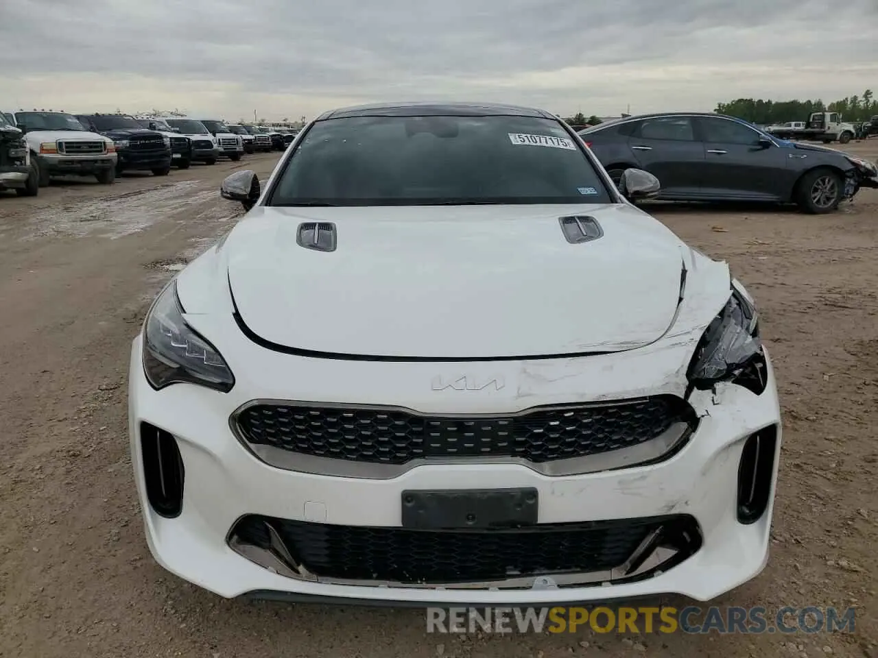 5 Фотография поврежденного автомобиля KNAE35LD3P6135616 KIA STINGER 2023