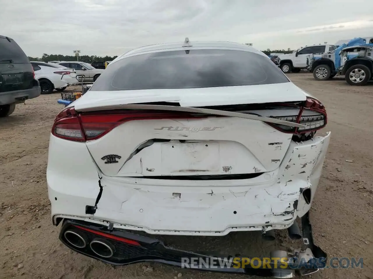 6 Фотография поврежденного автомобиля KNAE35LD3P6135616 KIA STINGER 2023