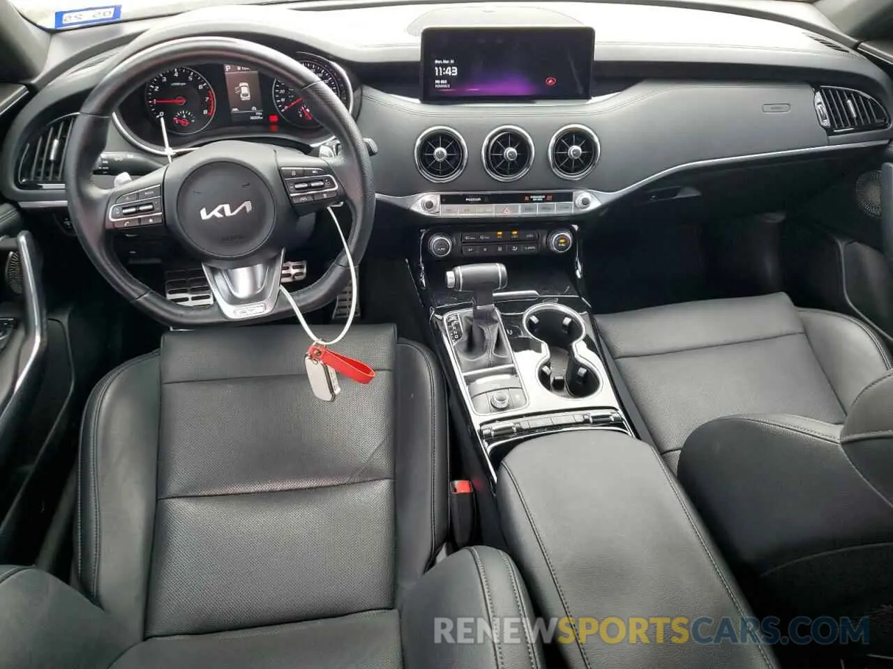 8 Фотография поврежденного автомобиля KNAE35LD3P6135616 KIA STINGER 2023