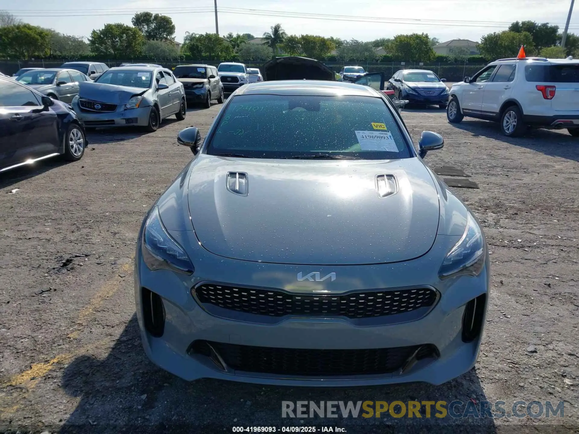 13 Photograph of a damaged car KNAE35LD3P6136247 KIA STINGER 2023