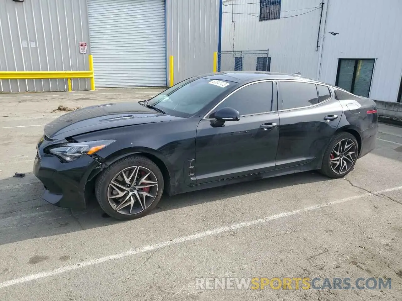 1 Photograph of a damaged car KNAE35LD7P6125638 KIA STINGER 2023