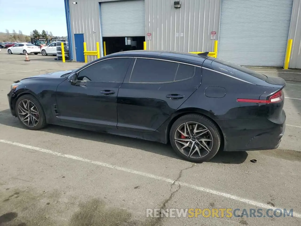 2 Photograph of a damaged car KNAE35LD7P6125638 KIA STINGER 2023