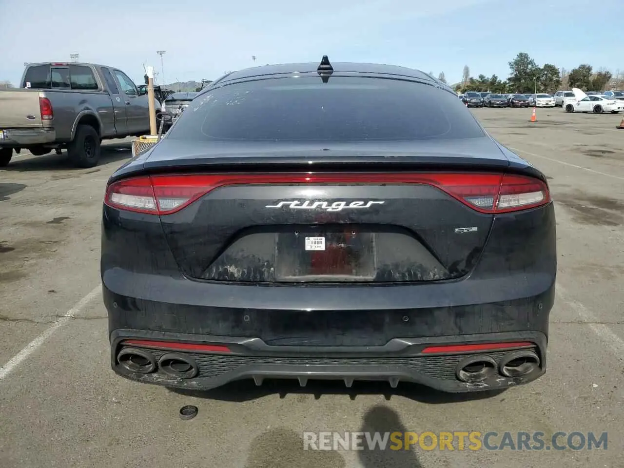 6 Photograph of a damaged car KNAE35LD7P6125638 KIA STINGER 2023