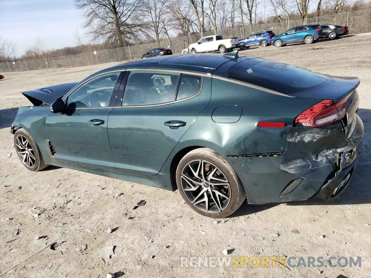 2 Фотография поврежденного автомобиля KNAE35LD7P6131102 KIA STINGER 2023