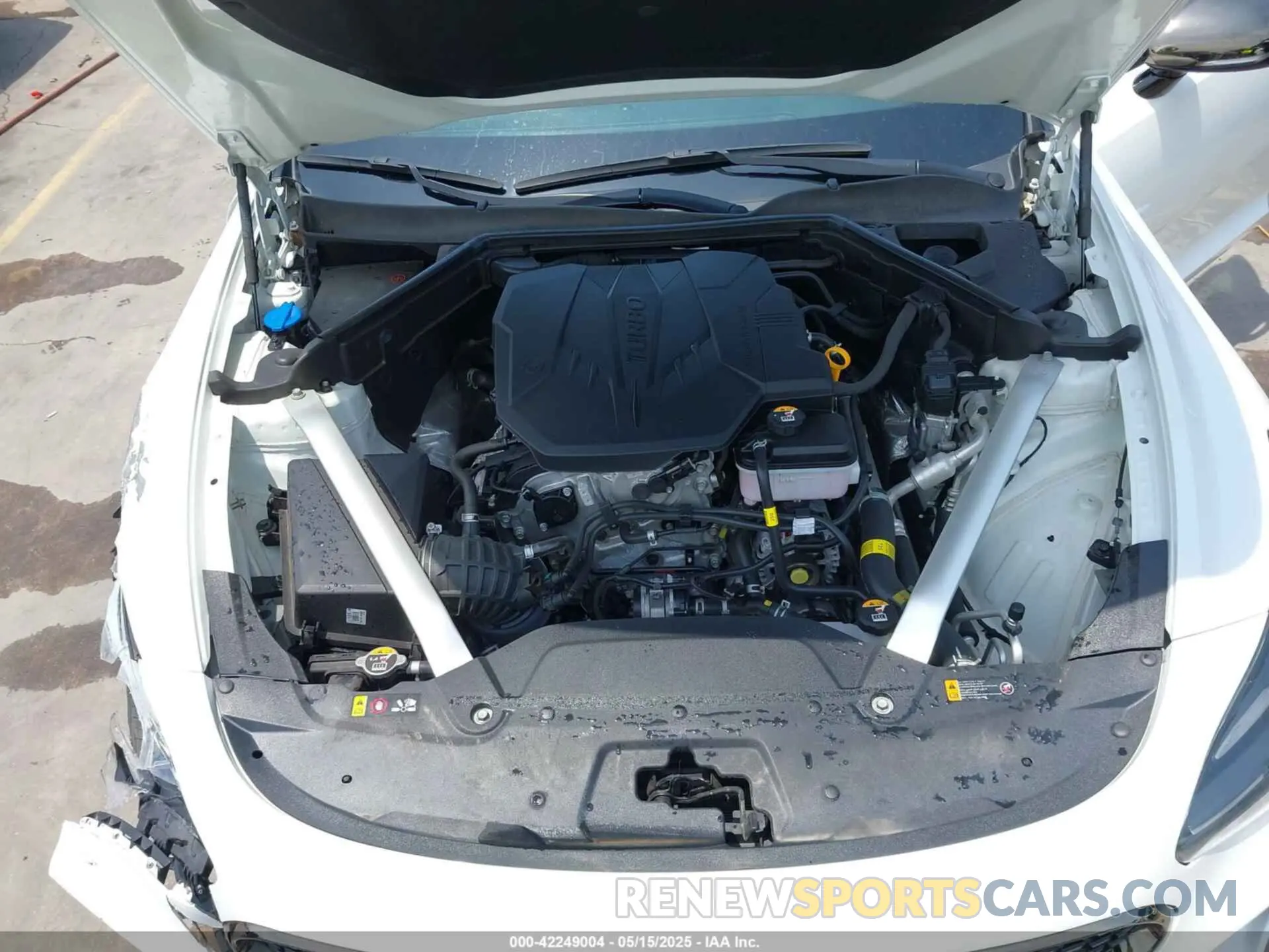 10 Фотография поврежденного автомобиля KNAE35LD8P6132386 KIA STINGER 2023
