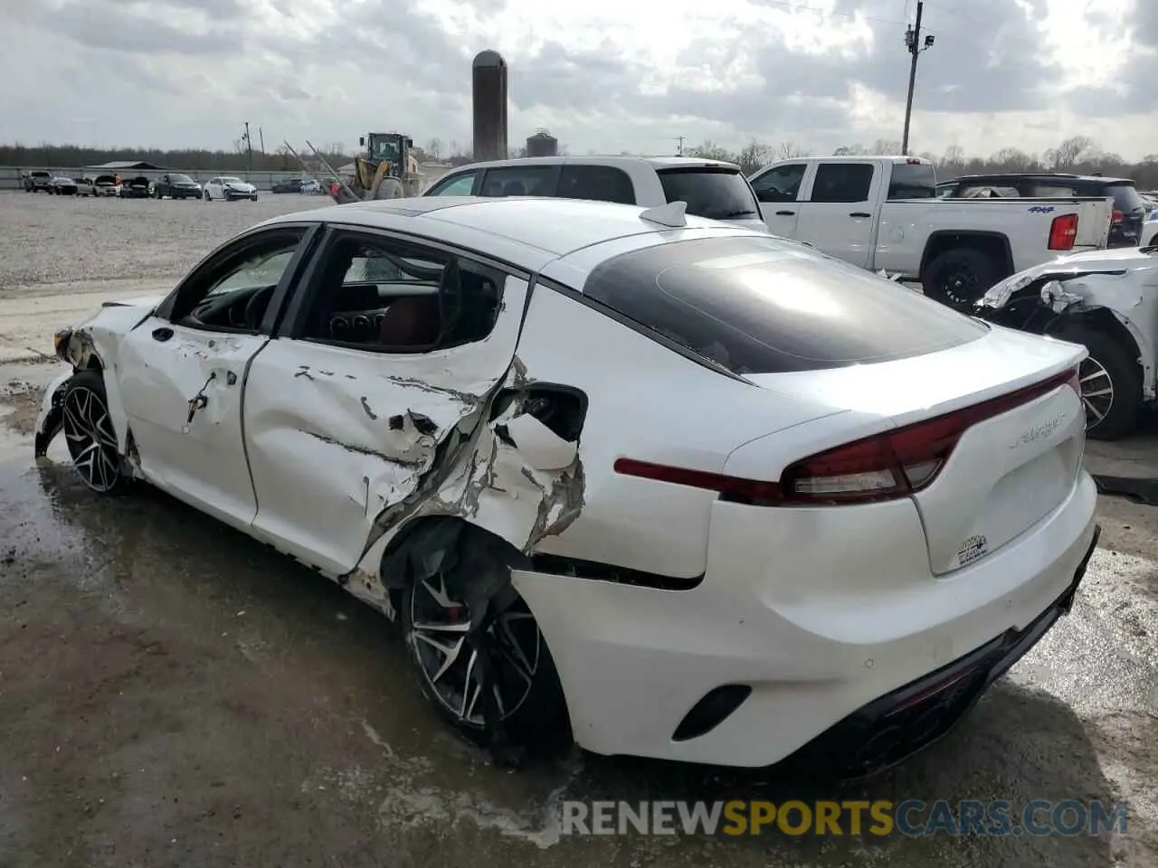 2 Photograph of a damaged car KNAE35LDXP6131353 KIA STINGER 2023