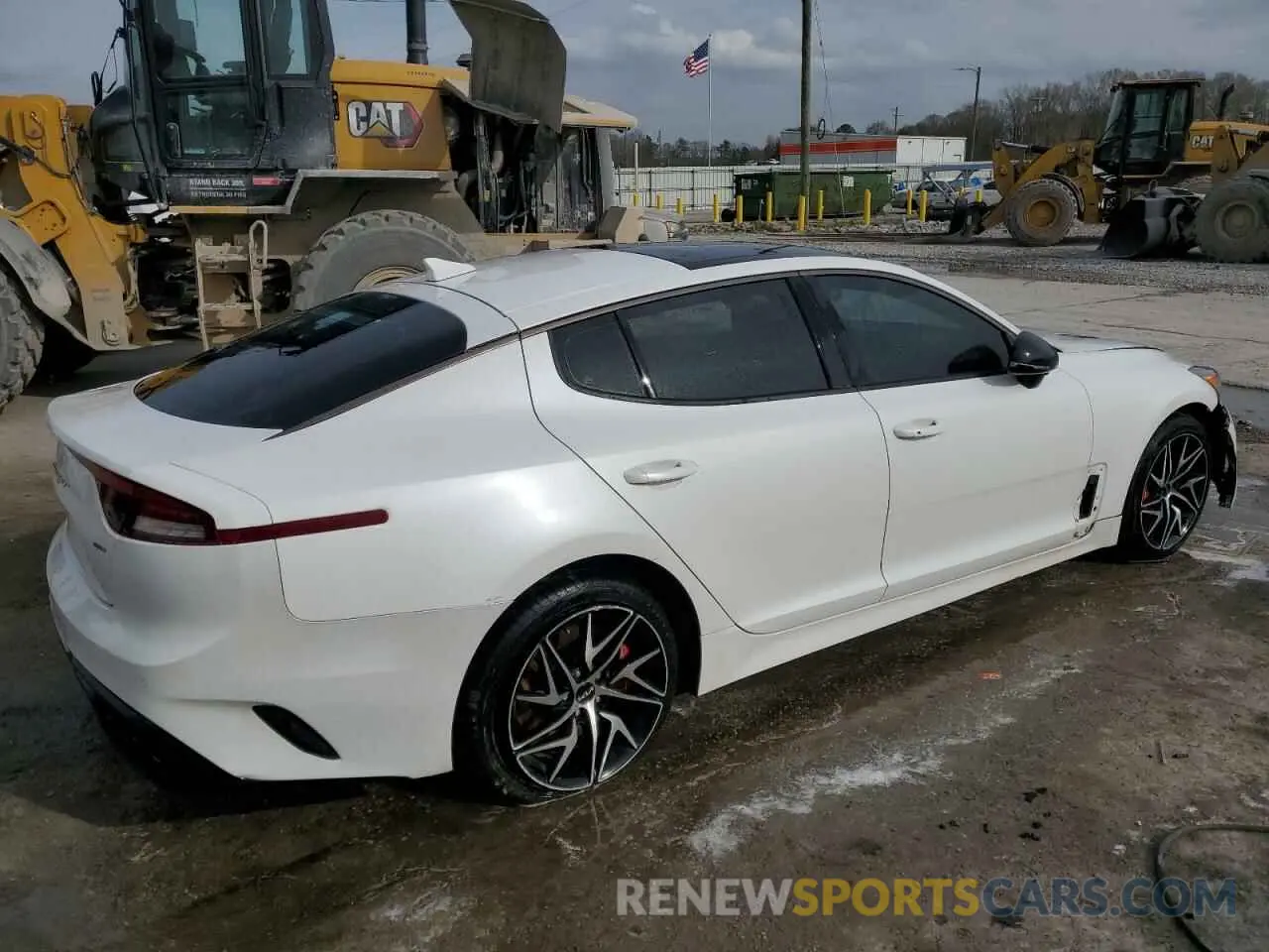 3 Photograph of a damaged car KNAE35LDXP6131353 KIA STINGER 2023