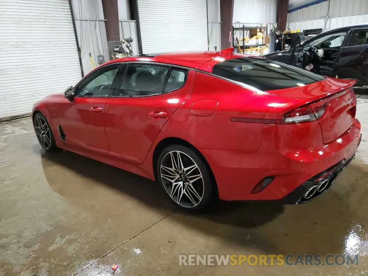 2 Photograph of a damaged car KNAE55LC4P6126232 KIA STINGER 2023