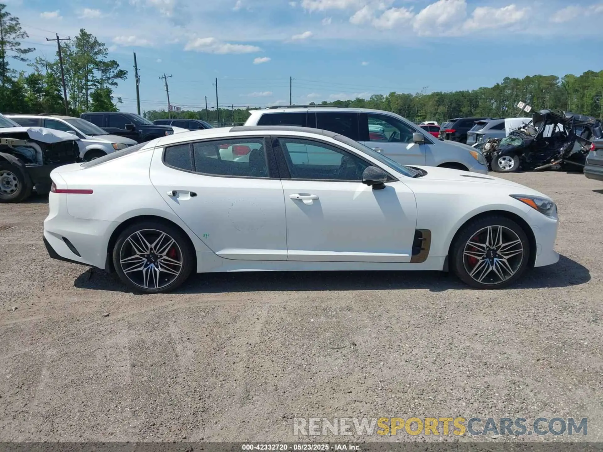 13 Photograph of a damaged car KNAE55LCXP6129216 KIA STINGER 2023